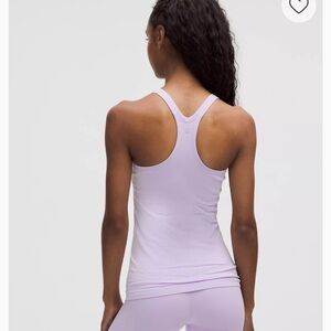 Lululemon Ebb to Street Tank Top Lavender Frost